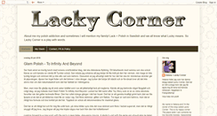 Desktop Screenshot of lackycorner.com